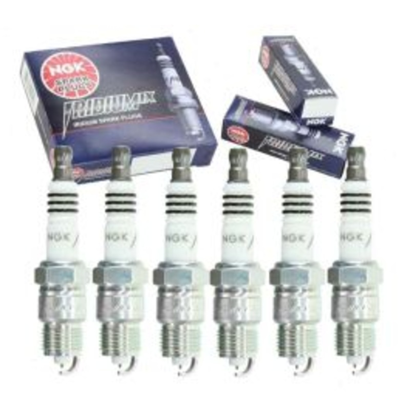 6 pc NGK Iridium IX Spark Plugs for 1970-1976 Pontiac Firebird 4.1L L6