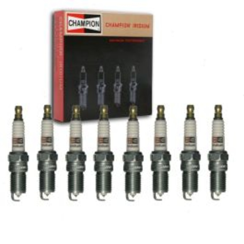 8 pc Champion Iridium Spark Plugs for 1994-1996 Buick Roadmaster 5.7L V8