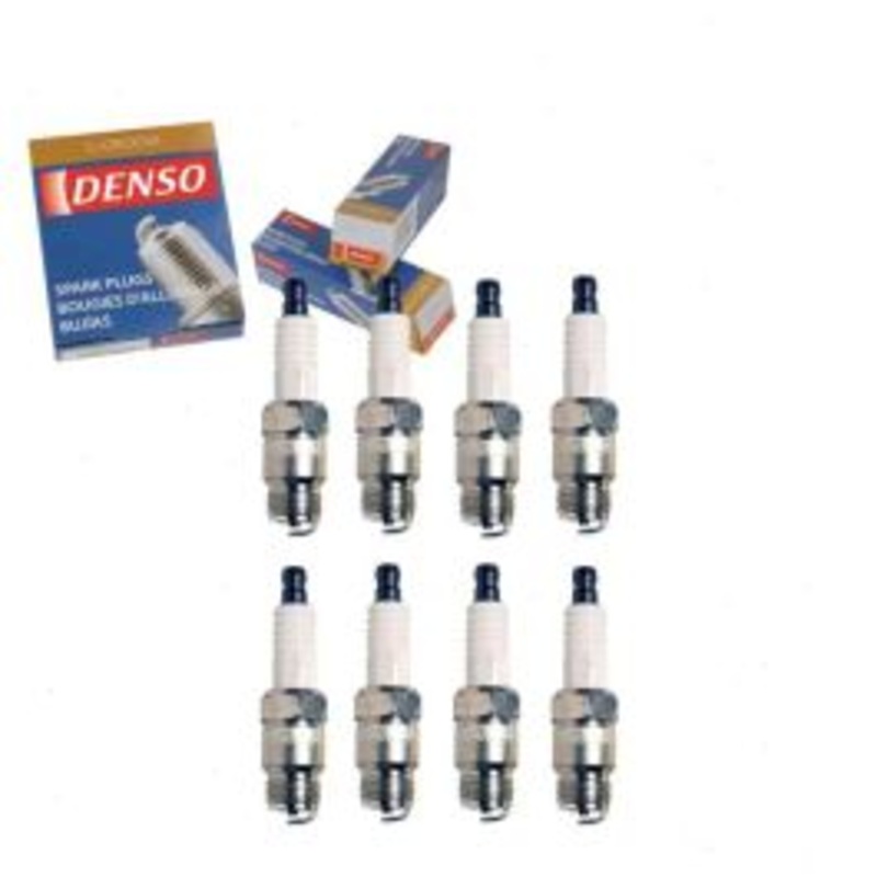 8 pc DENSO Standard U-Groove Spark Plugs for 1972-1974 GMC C25 C2500 Suburban 5.0L 5.7L 7.4L V8