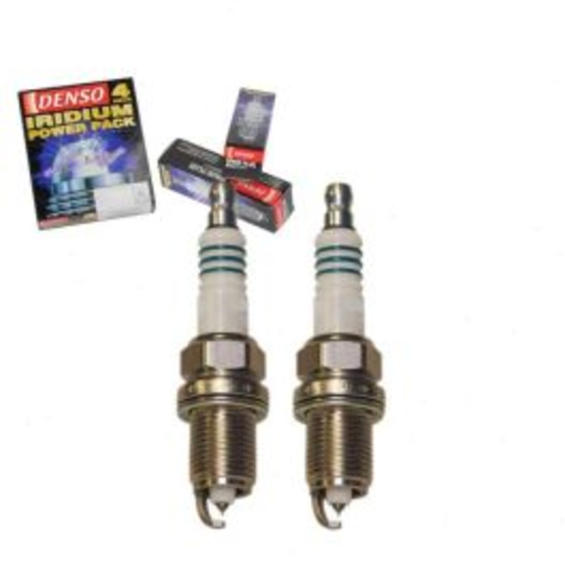2 pc DENSO Iridium Power 5358 IK20L Spark Plugs