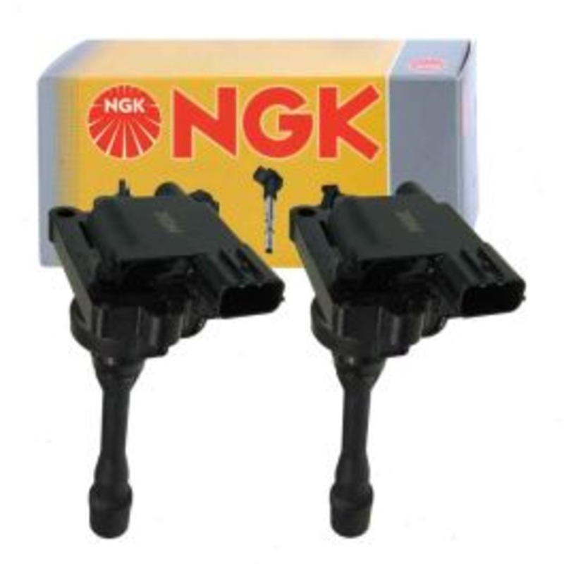 2 pc NGK Ignition Coils for 2001-2005 Dodge Stratus 2.4L L4