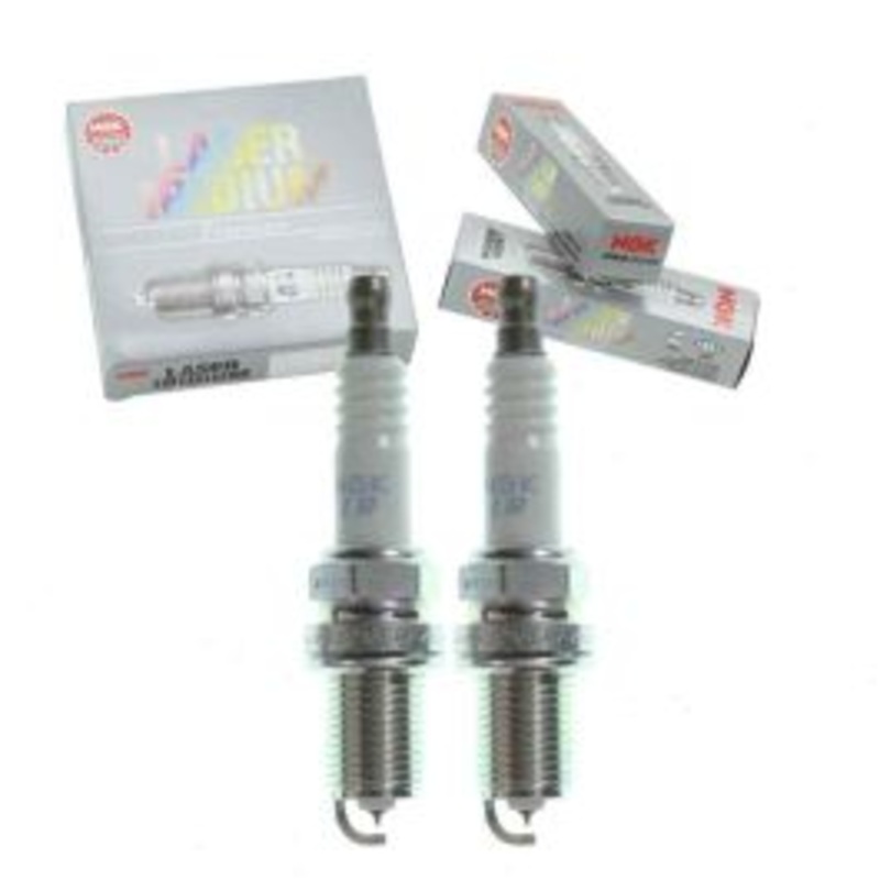 2 pc NGK Laser Iridium 5344 IFR6D10 Spark Plugs