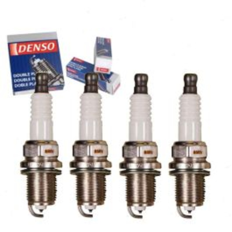 4 pc DENSO Double Platinum Spark Plugs for 2010-2012 Lexus HS250h 2.4L L4