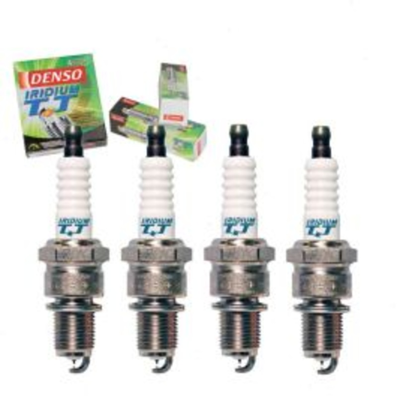 4 pc DENSO Iridium TT Spark Plugs for 1966-1974 BMW 2002 2.0L L4