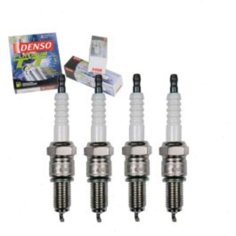 4 pc DENSO Platinum TT Spark Plugs for 1980-1983 Volkswagen Rabbit Pickup 1.5L 1.6L 1.7L L4