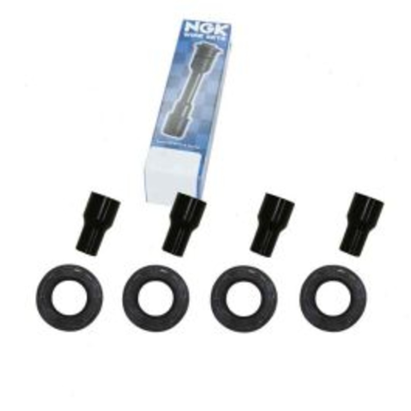 4 pc NGK Ignition Coil Boots for 2000-2005 Toyota Celica 1.8L L4