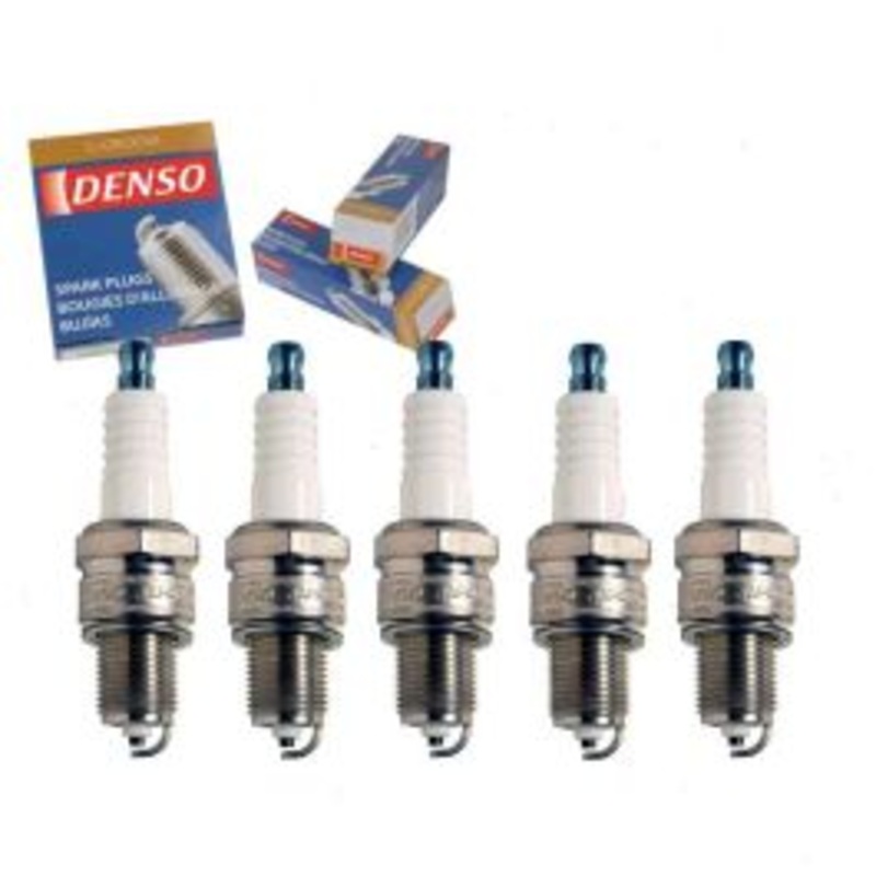 5 pc DENSO Standard U-Groove Spark Plugs for 1983-1988 Volkswagen Quantum 2.2L L5