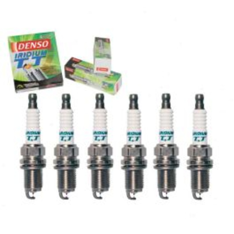 6 pc DENSO Iridium TT Spark Plugs for 2000-2004 Nissan Xterra 3.3L V6