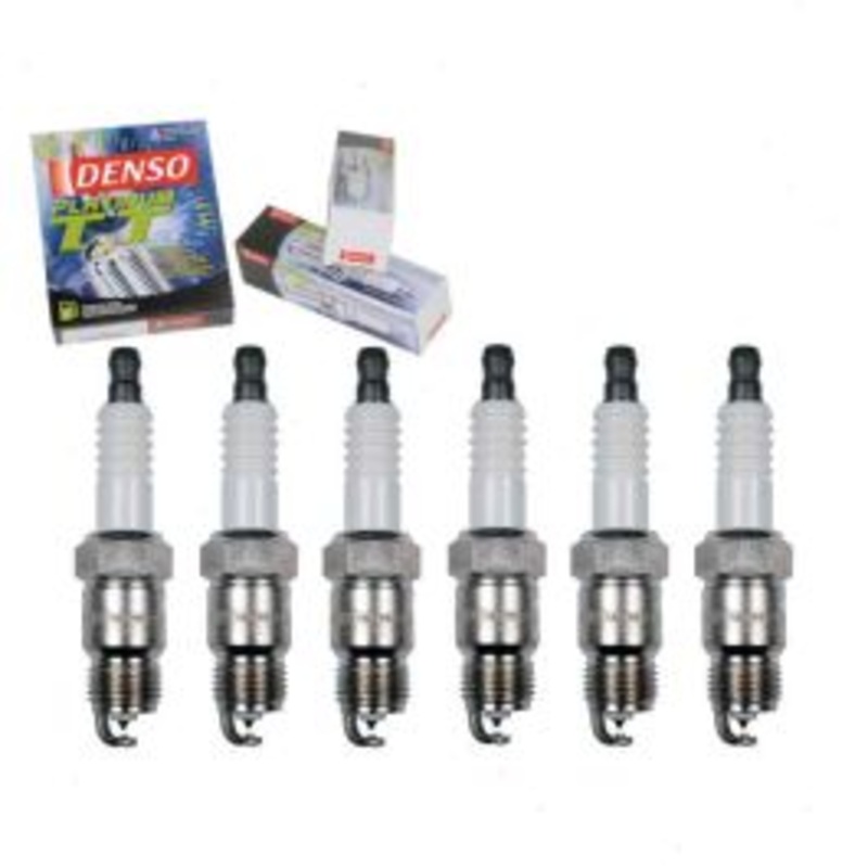 6 pc DENSO Platinum TT Spark Plugs for 1977-1980 Oldsmobile Starfire 3.8L V6