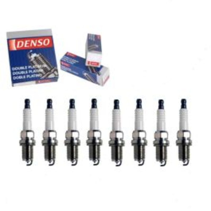 8 pc DENSO Double Platinum Spark Plugs for 1992-1993 Dodge D150 5.2L 5.9L V8
