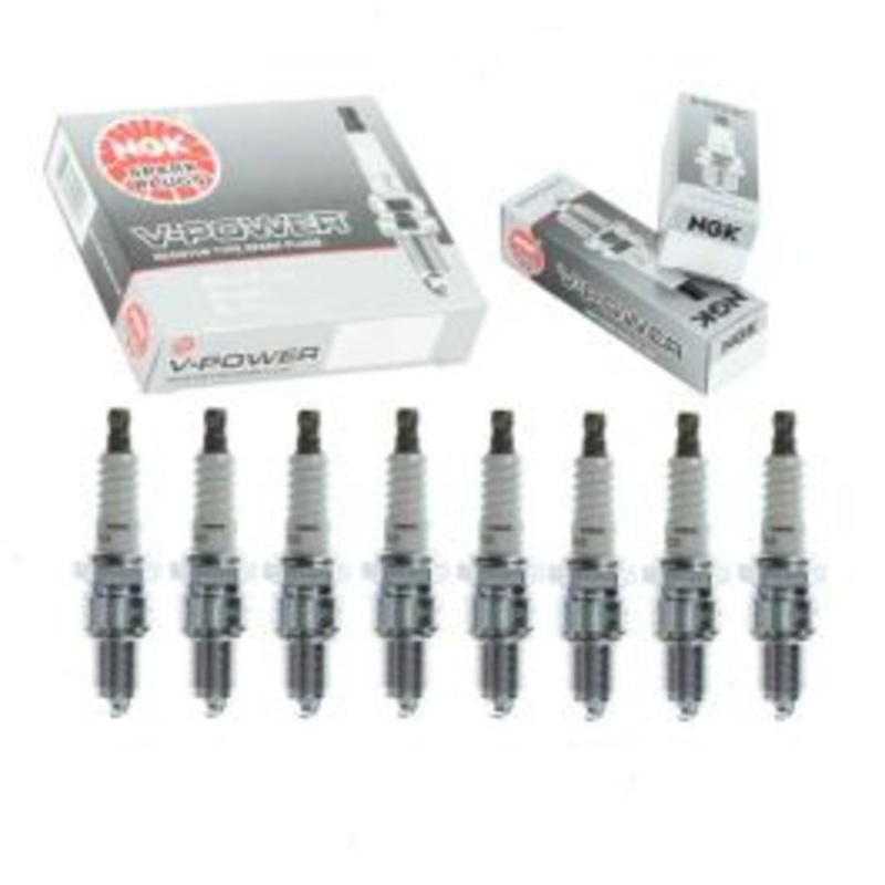 8 pc NGK V-Power Spark Plugs for 1978-1989 Plymouth Caravelle 5.2L 5.9L V8