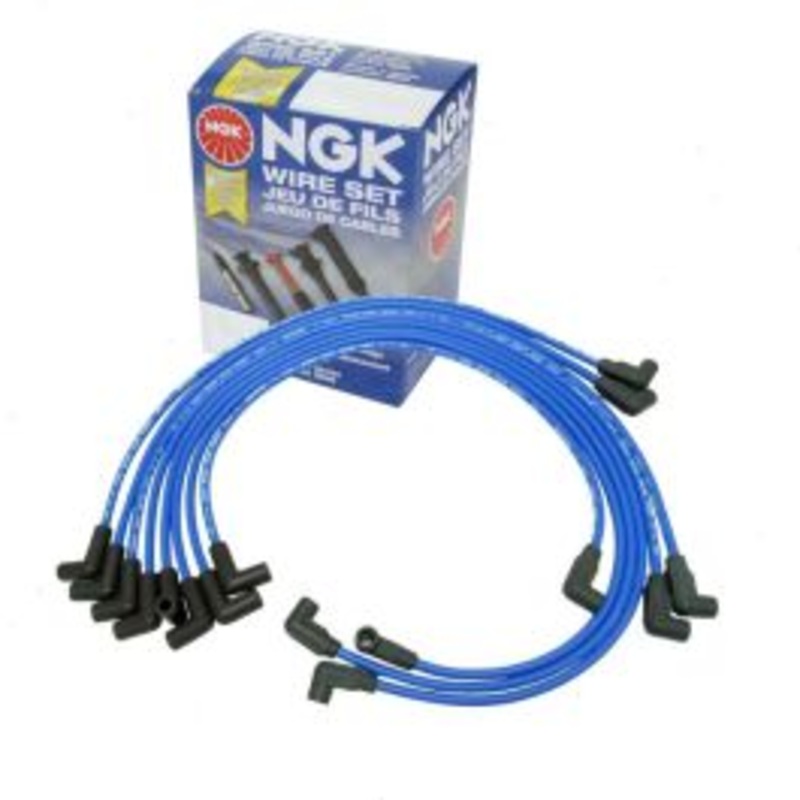 NGK Spark Plug Wire Set for 1987-1989 GMC R2500 5.0L 5.7L V8