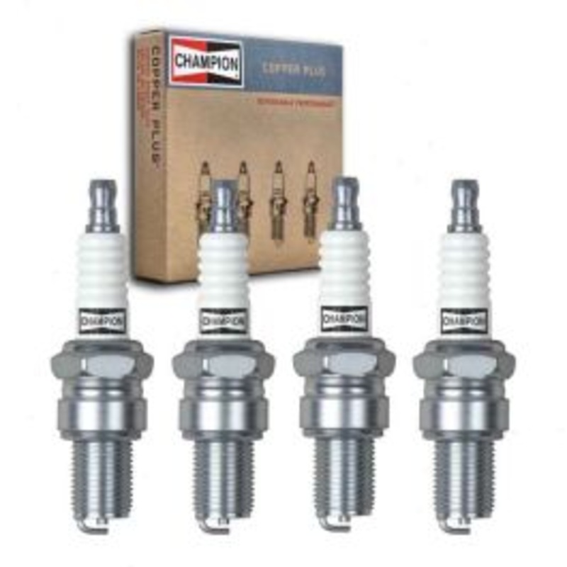 4 pc Champion Copper Plus Spark Plugs for 1947-1950 MG YT 1.3L L4