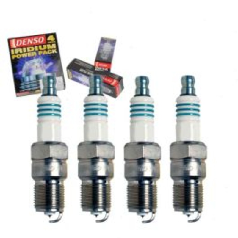4 pc DENSO Iridium Power Spark Plugs for 1975-1976 Chevrolet Vega 2.0L L4