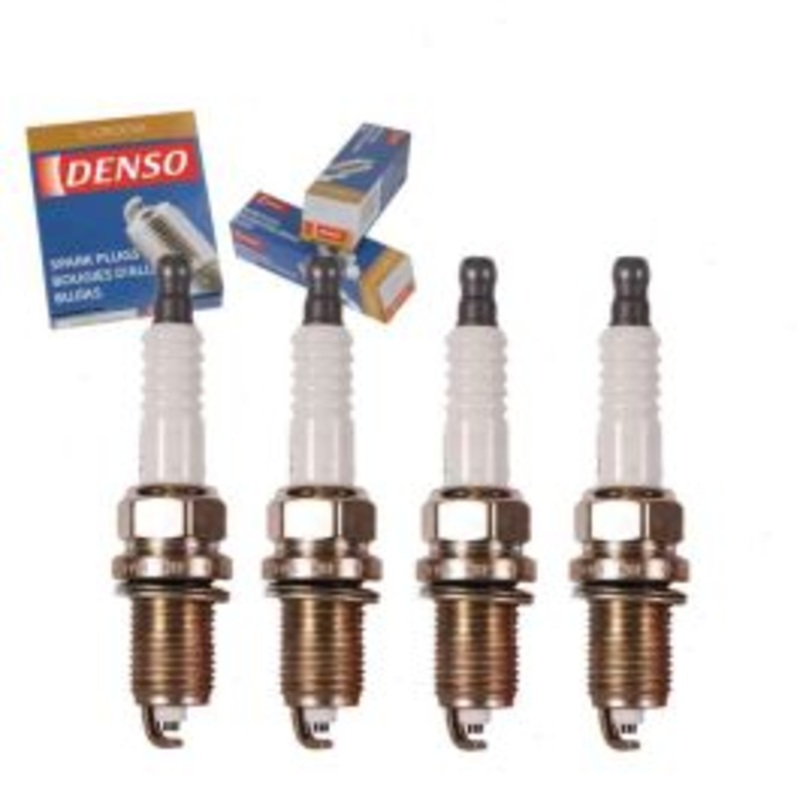 4 pc DENSO Standard U-Groove Spark Plugs for 2000 Toyota 4Runner 2.7L L4