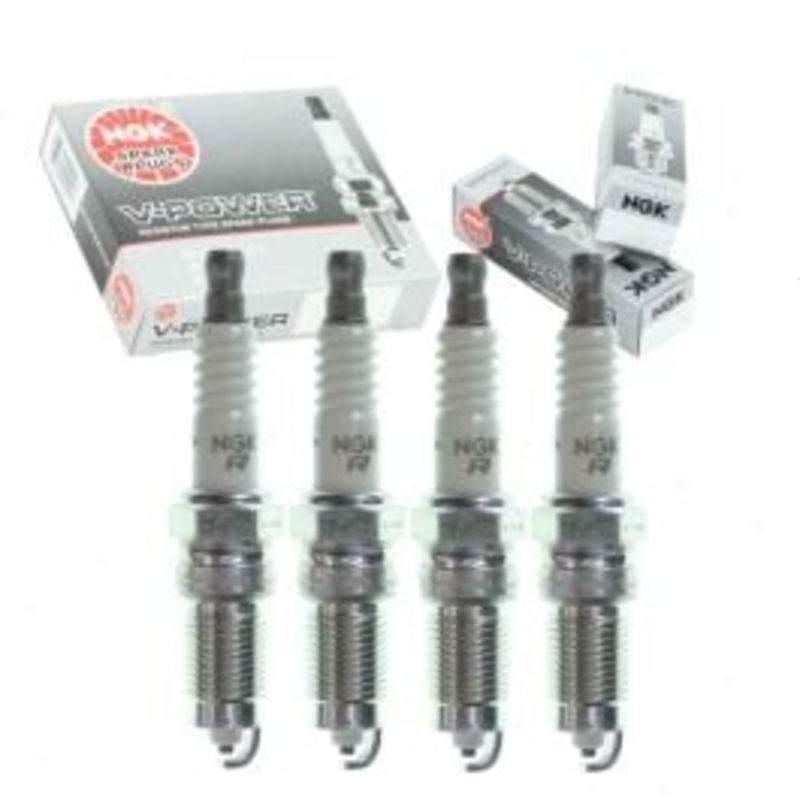4 pc NGK V-Power 7060 TR5-1 Spark Plugs