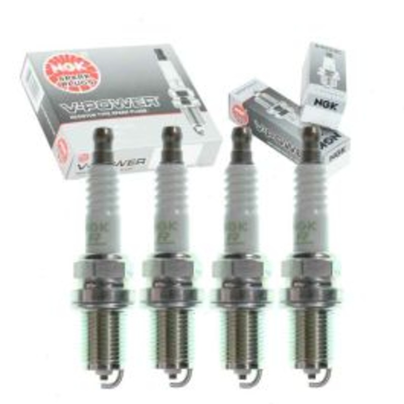 4 pc NGK V-Power Spark Plugs for 1991-1999 BMW 318is 1.8L 1.9L L4
