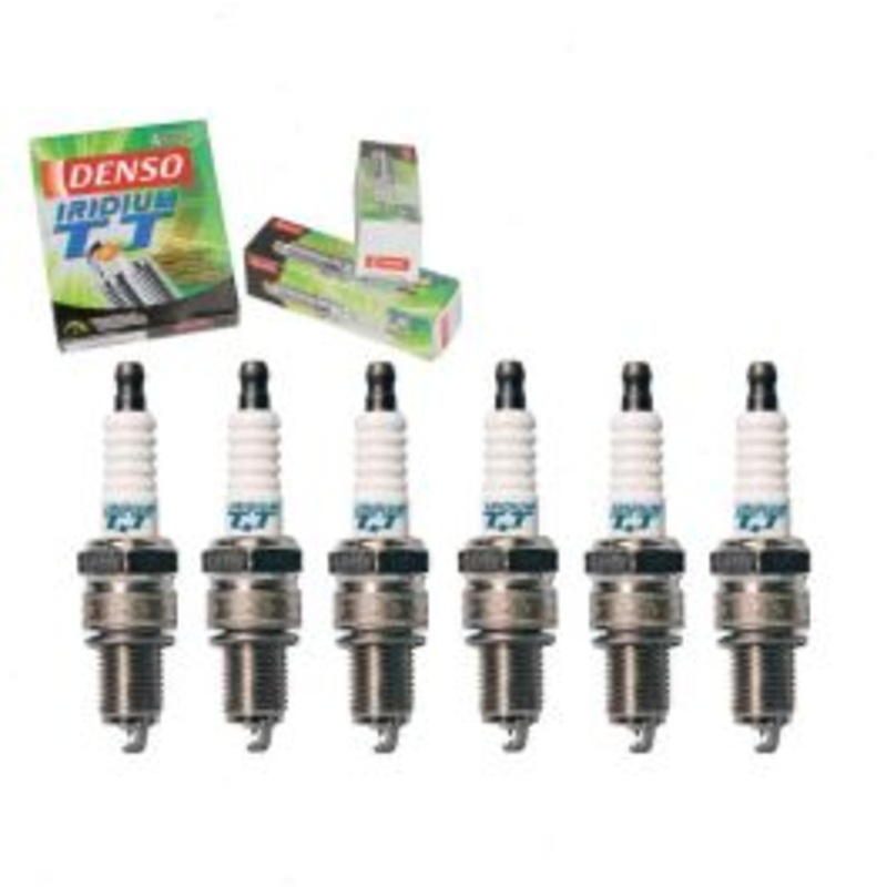 6 pc DENSO Iridium TT Spark Plugs for 1971-1977 American Motors Matador 3.8L 4.2L L6