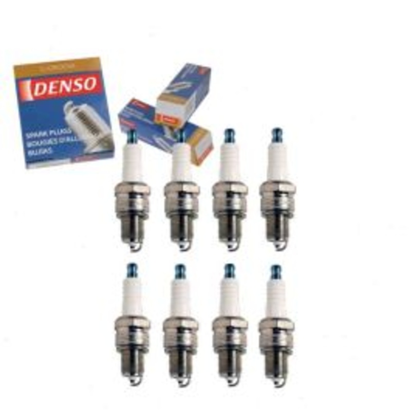 8 pc DENSO Standard U-Groove Spark Plugs for 1969 Chevrolet K10 Pickup 6.5L V8