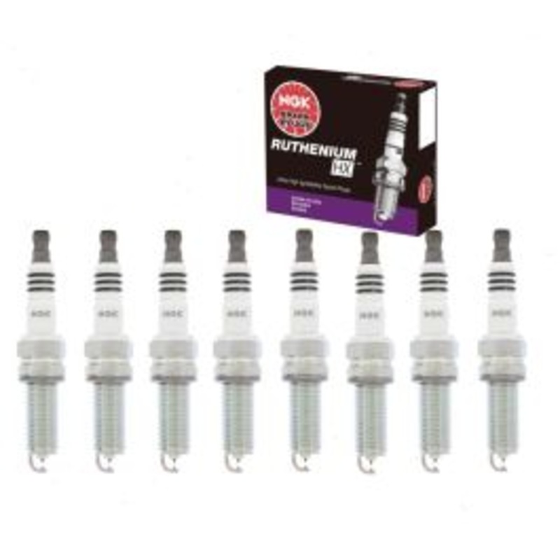 8 pc NGK Ruthenium HX Spark Plugs for 2015-2017 Kia K900 5.0L V8