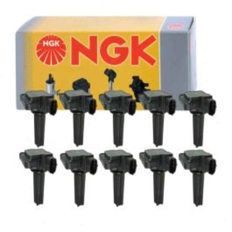 10 pc NGK 48690 U5244 Ignition Coils
