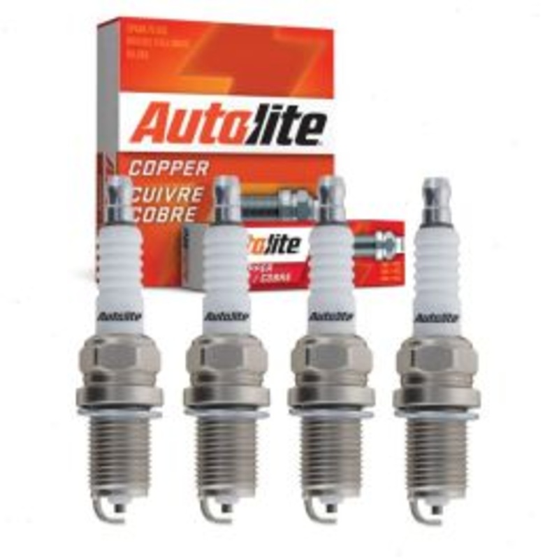 4 pc Autolite Copper Core Spark Plugs for 1992-2001 Acura Integra 1.7L L4