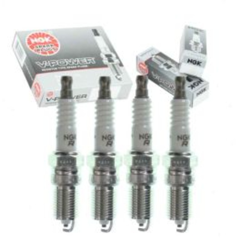 4 pc NGK V-Power Spark Plugs for 1987-1988 Oldsmobile Firenza 2.0L L4