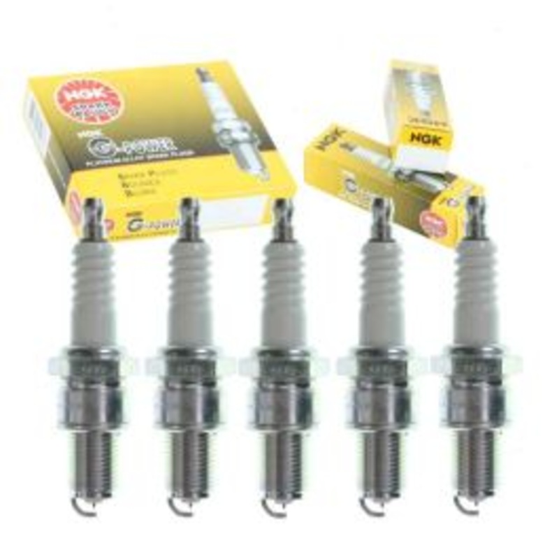 5 pc NGK G-Power Spark Plugs for 1986-1987 Audi 4000 Quattro 2.2L L5