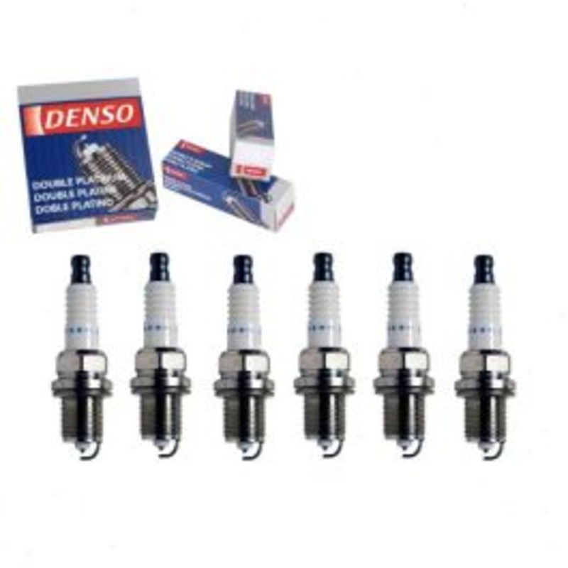 6 pc DENSO Double Platinum Spark Plugs for 1993-2005 Lexus GS300 3.0L L6