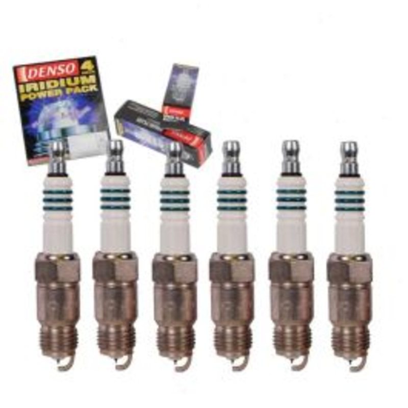 6 pc DENSO Iridium Power Spark Plugs for 1985 Chevrolet C20 4.3L V6
