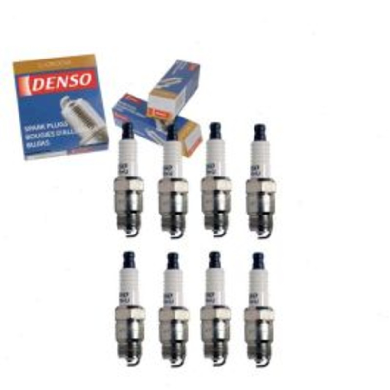 8 pc DENSO Standard U-Groove Spark Plugs for 1985 Chevrolet K20 5.0L V8