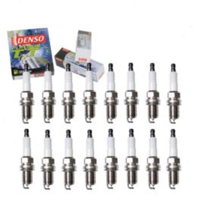 16 pc DENSO Platinum TT Spark Plugs for 2006 Mercedes-Benz CLS500 5.0L V8