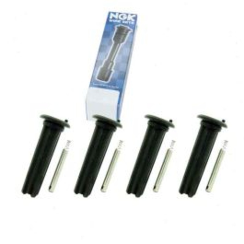 4 pc NGK Ignition Coil Boots for 2004-2007 Saturn Ion 2.0L L4
