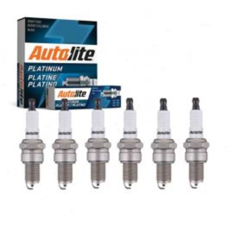 6 pc Autolite Platinum Spark Plug for 1967-1969 Pontiac Tempest 3.8L 4.1L L6