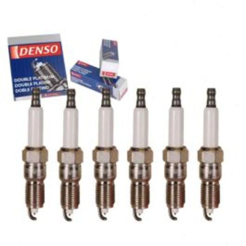 6 pc DENSO Double Platinum Spark Plugs for 1994-1997 Ford Mustang 3.8L V6