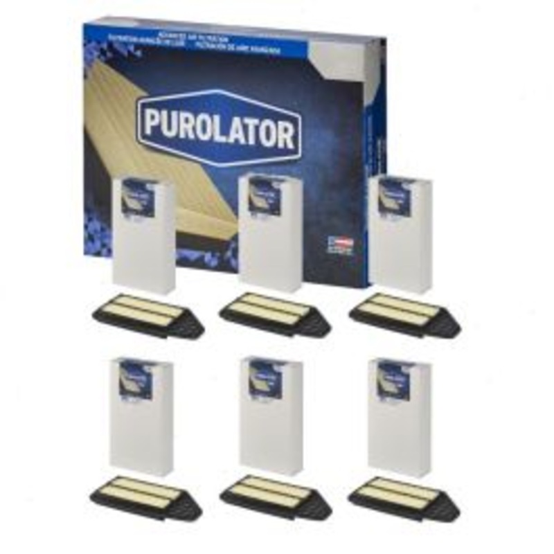 6 pc Purolator ONE A11441 Air Filters