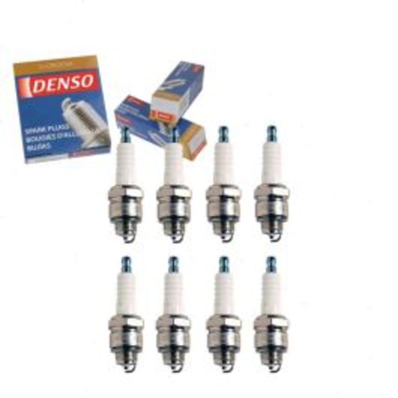 8 pc DENSO Standard U-Groove Spark Plugs for 1968 GMC K25 K2500 Pickup 5.0L V8