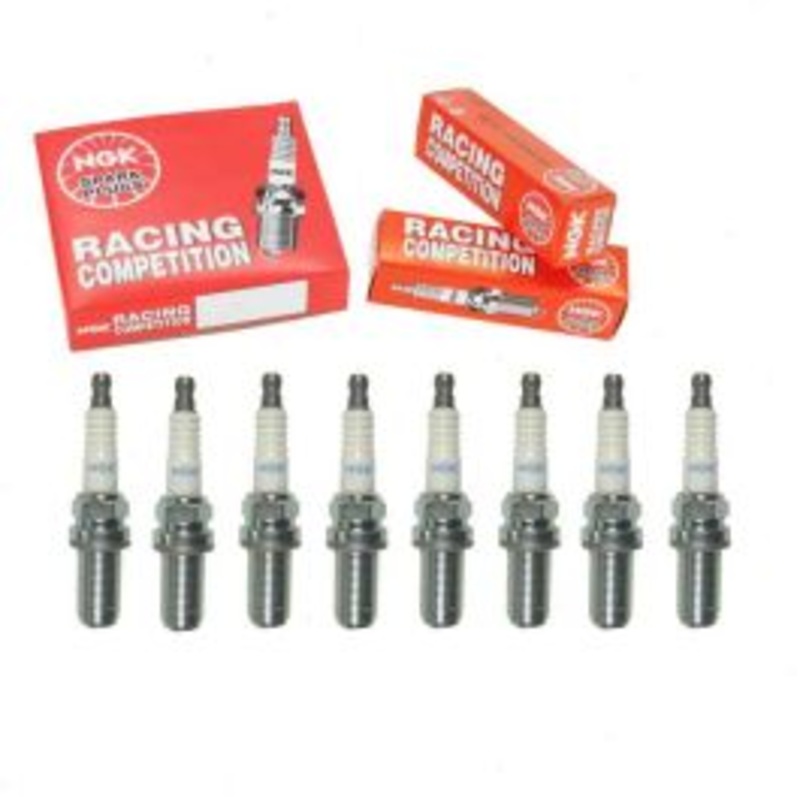 8 pc NGK Racing 4656 R7438-9 Spark Plugs