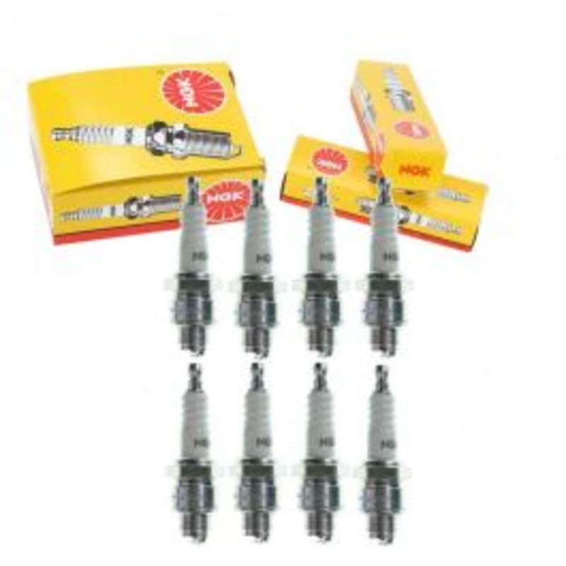 8 pc NGK Standard Spark Plugs for 1968 Jeep J-2800 5.4L V8