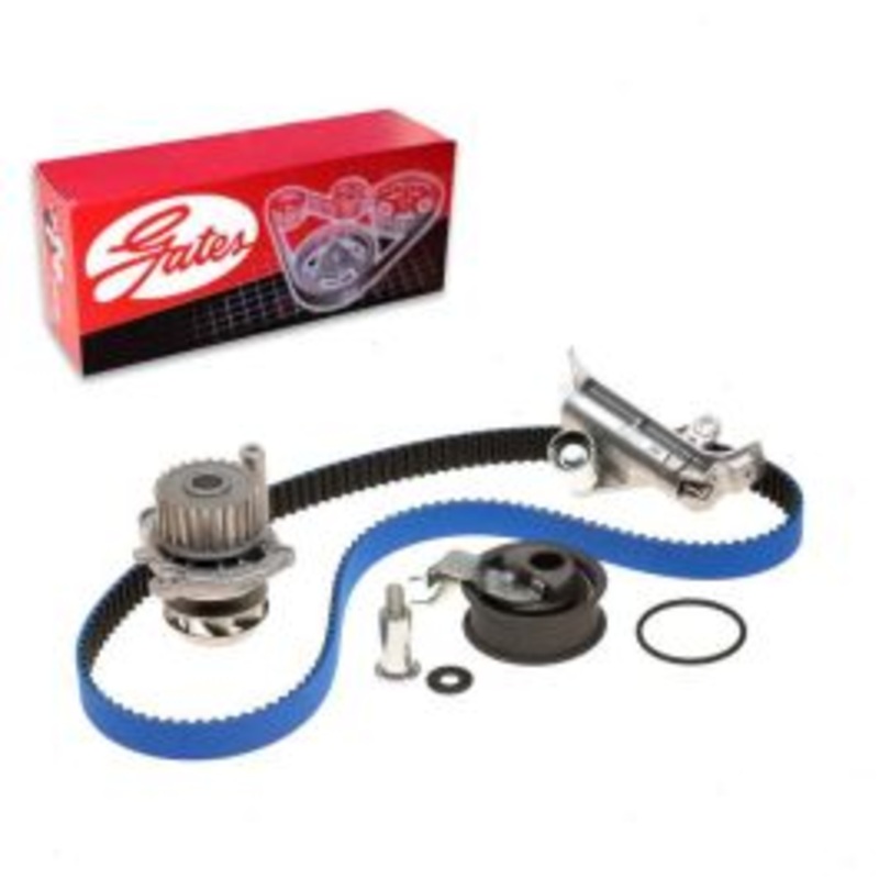Gates RPM Timing Belt Kit with Water Pump for 2000-2006 Audi TT 1.8L L4