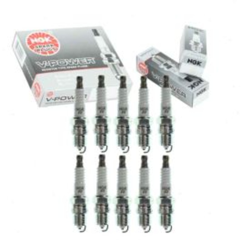 10 pc NGK V-Power 2248 UR55 Spark Plugs