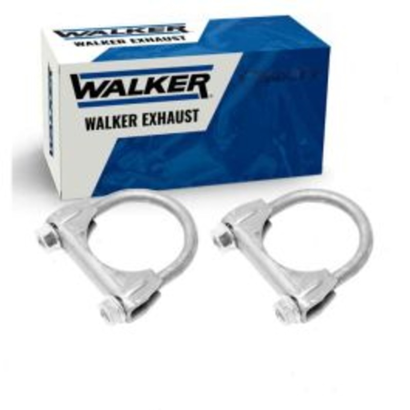 2 pc Walker Exhaust Clamps for 1967-1979 Pontiac Firebird 3.8L 4.1L 5.3L 5.7L 6.6L L6 V8