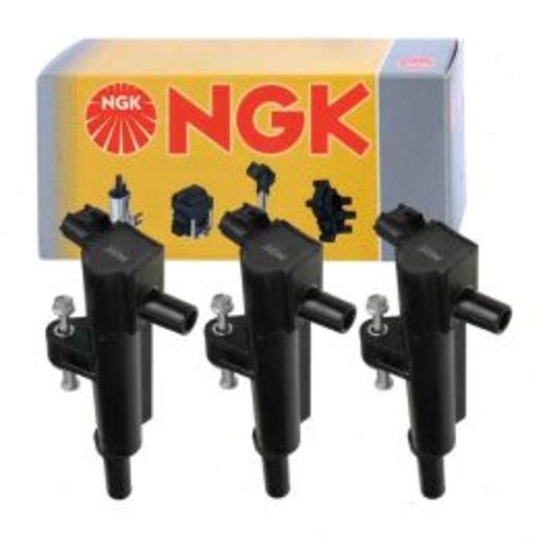 3 pc NGK Ignition Coils for 2009-2011 Dodge Nitro 3.7L V6