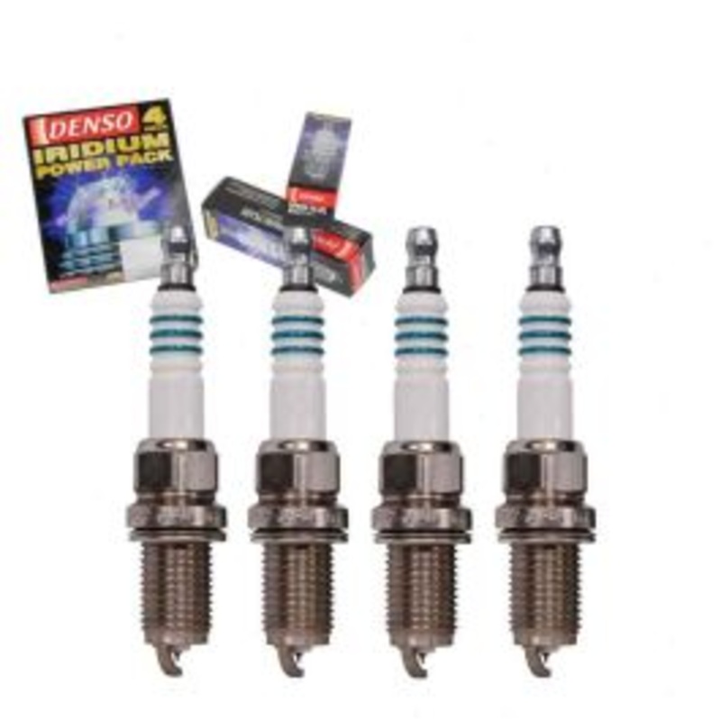 4 pc DENSO Iridium Power Spark Plugs for 1991-1998 Nissan 240SX 2.4L L4