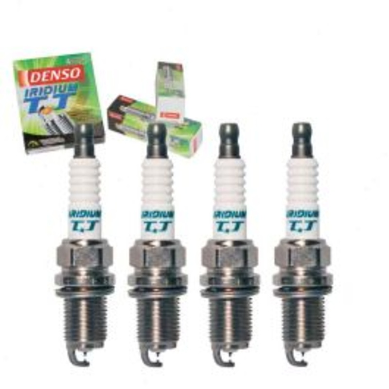 4 pc DENSO Iridium TT Spark Plugs for 1992-1999 Toyota Paseo 1.5L L4