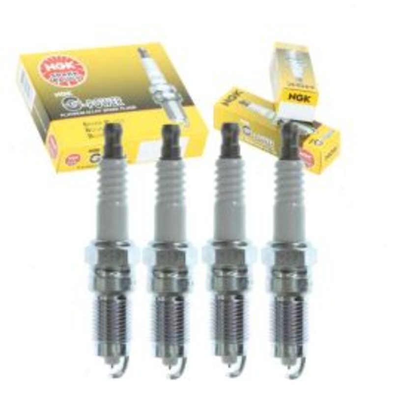 4 pc NGK G-Power Spark Plugs for 1995-1997 Pontiac Sunfire 2.2L L4
