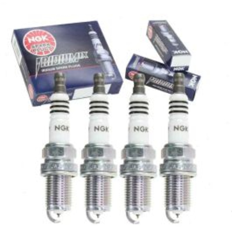 4 pc NGK Iridium IX Spark Plugs for 1989 Isuzu I-Mark 1.6L L4