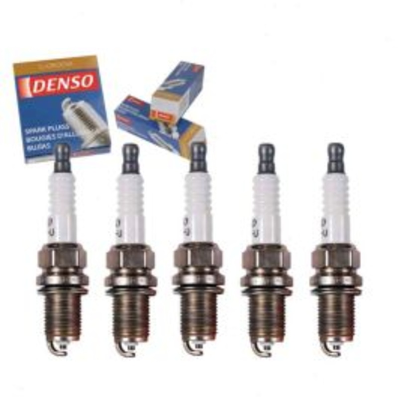 5 pc DENSO Standard U-Groove Spark Plugs for 1992-1994 Audi S4 2.2L L5