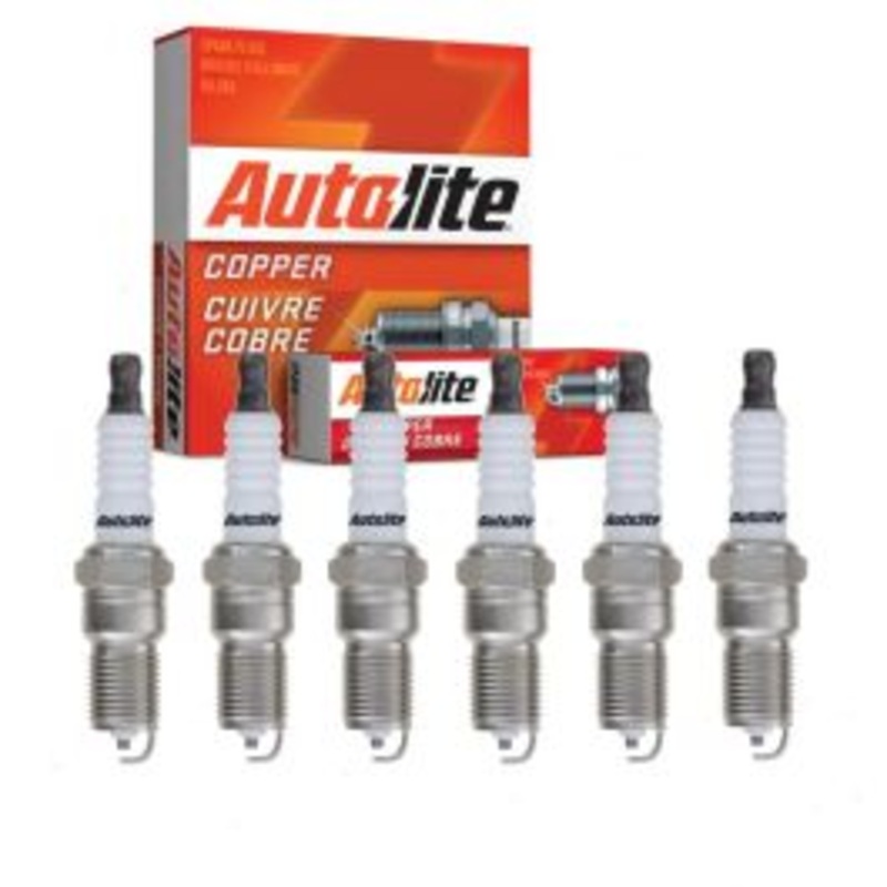 6 pc Autolite Copper Core 606 Spark Plugs