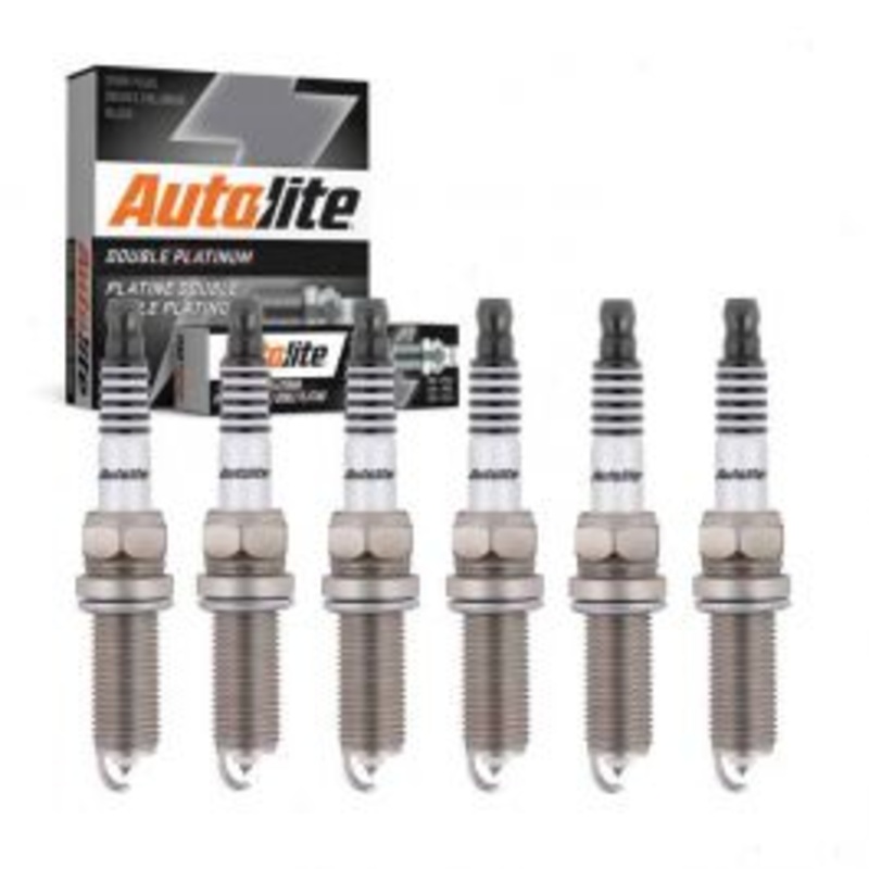 6 pc Autolite Double Platinum Spark Plug for 2012-2019 Jeep Wrangler 3.6L V6